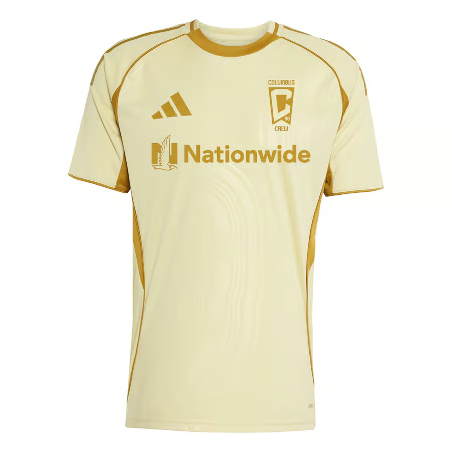 Damen Columbus Crew 2025 Drittes Pre Match Shirt - Gelb