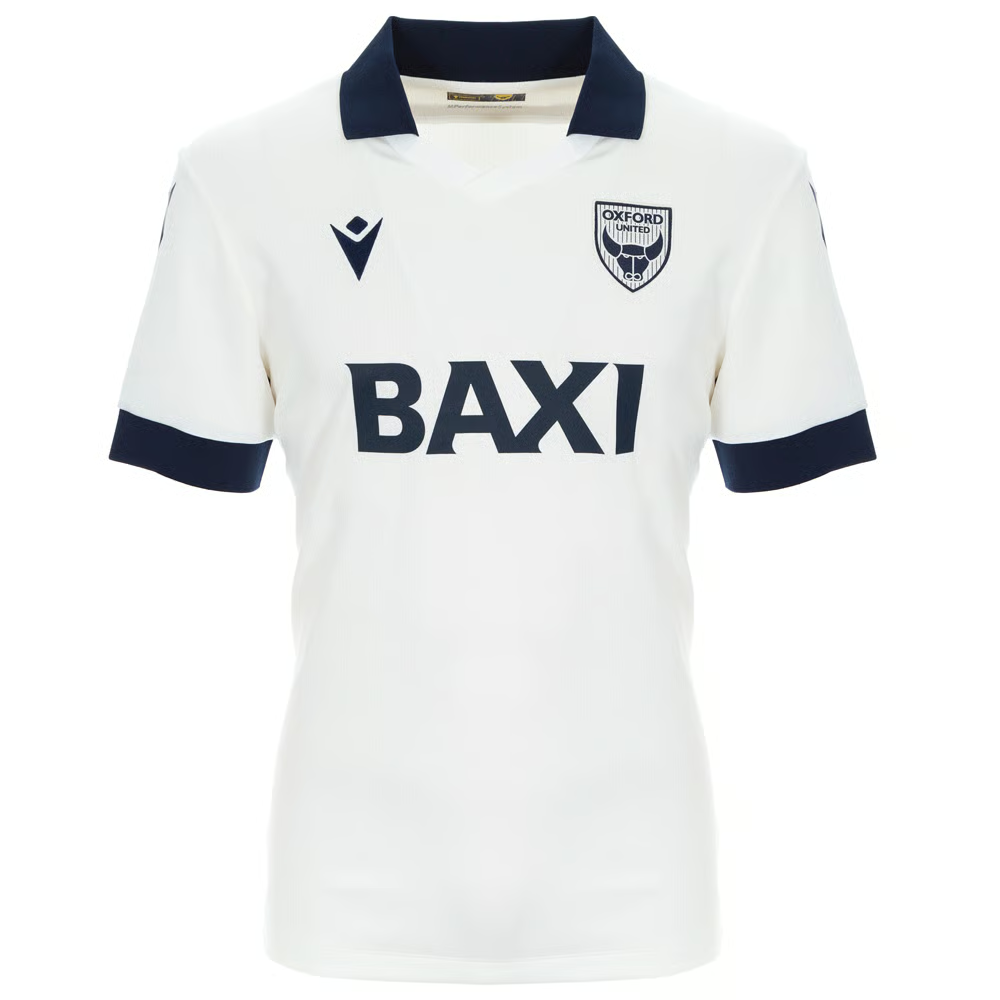 Kind Oxford United 2024/25 Auswärtstrikot