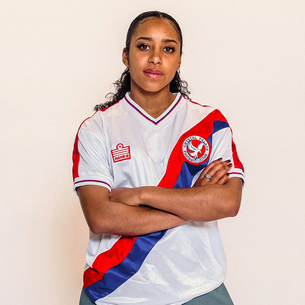 Damen Crystal Palace 1978 Heim Retro Trikot
