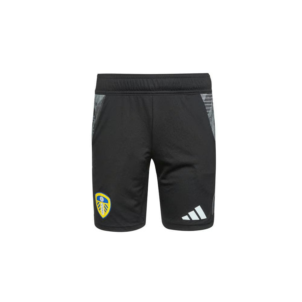 Kinder Leeds United 2024/25 Drittes Authentisches Training Shorts - Schwarz