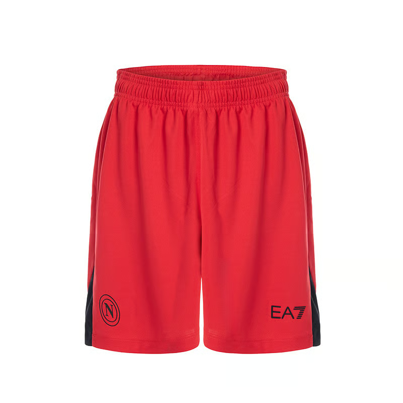 Herren Neapel 2024/25 Heim Shorts - Rot