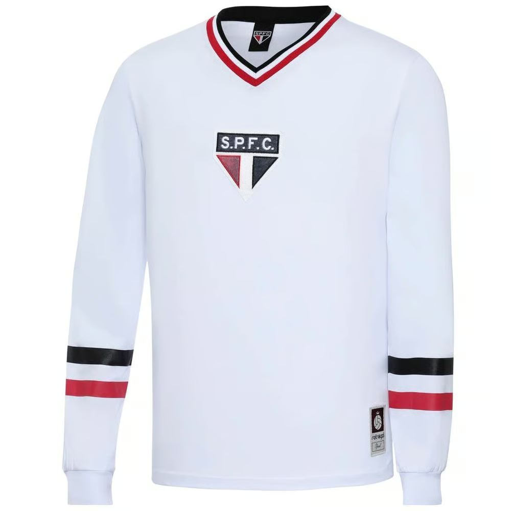 Damen São Paulo 1938 Retro Langarmtrikot