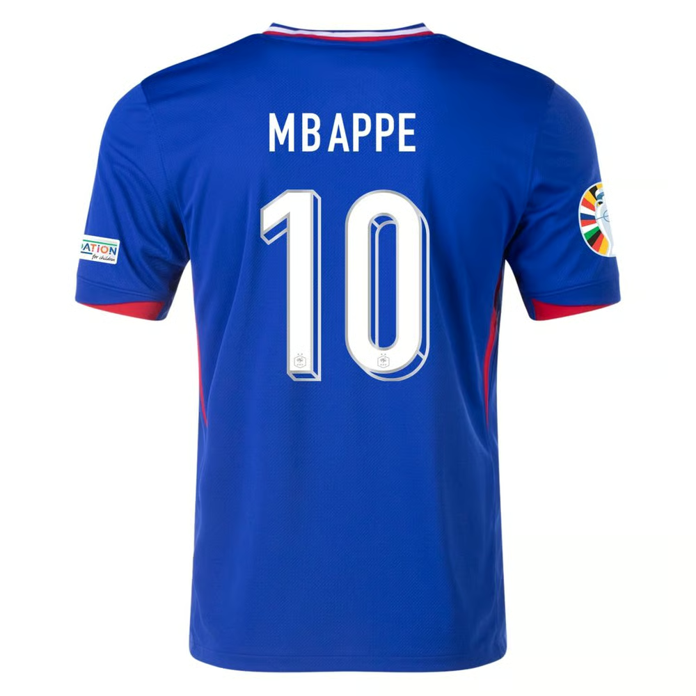 Kylian Mbappe #10 Frankreich Heimtrikot EURO 2024