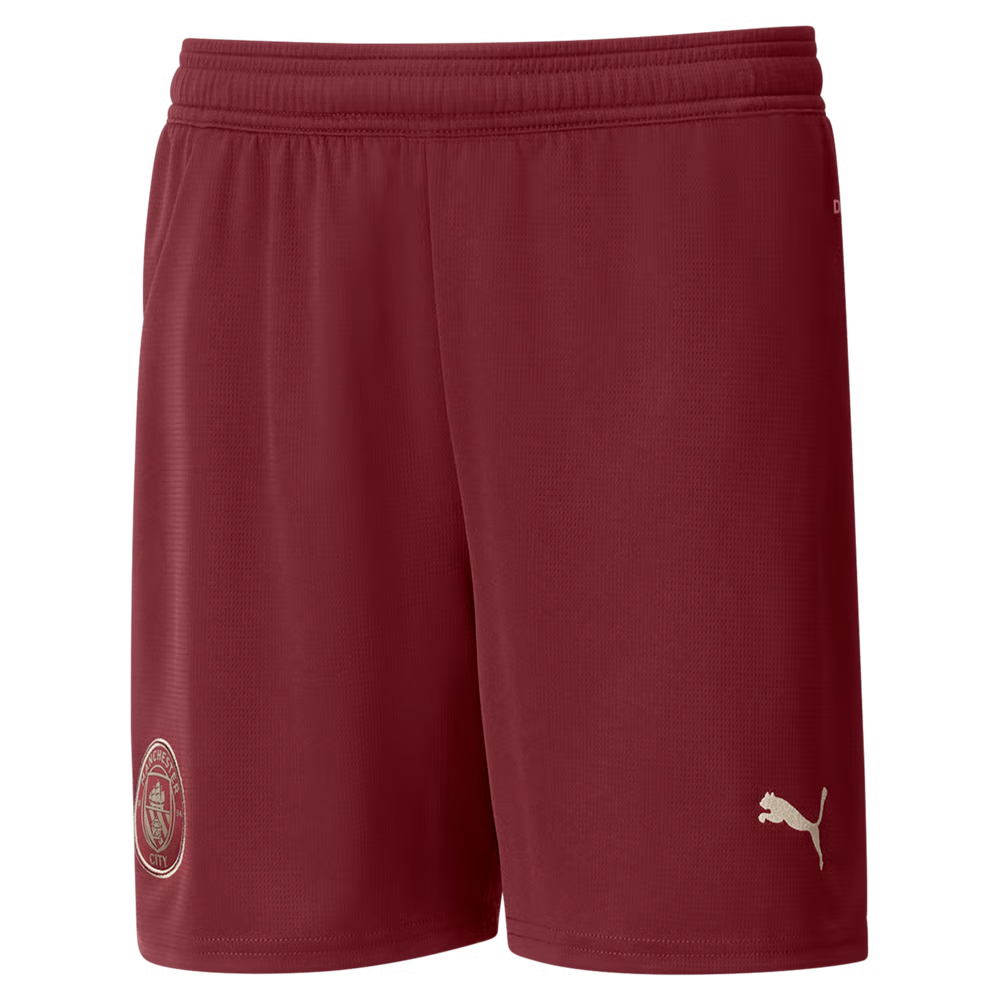 Kinder Manchester City 2024/25 Heim Shorts   Rot