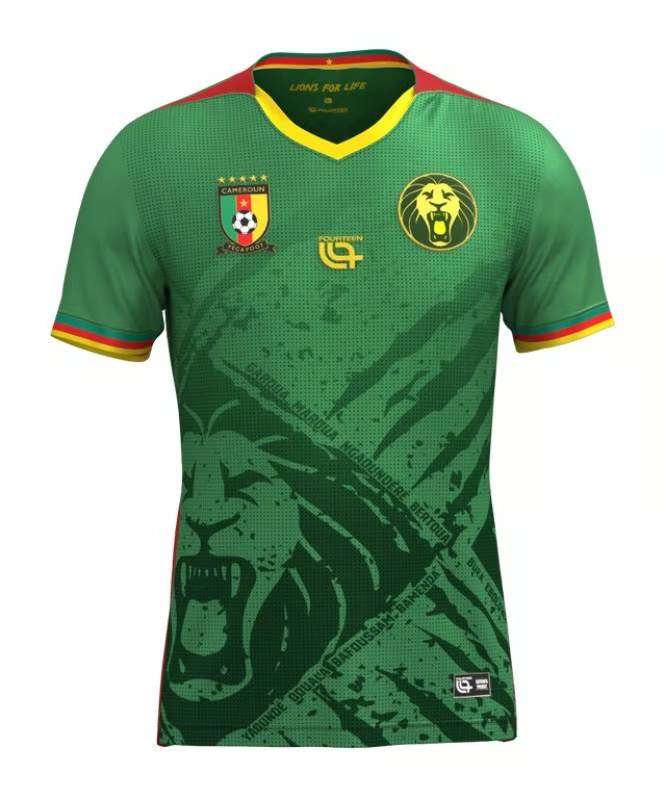 Damen Kamerun 2025 Heimshirt