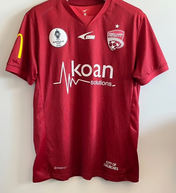 Damen Adelaide United 2024/25 Heim Pokaltrikot