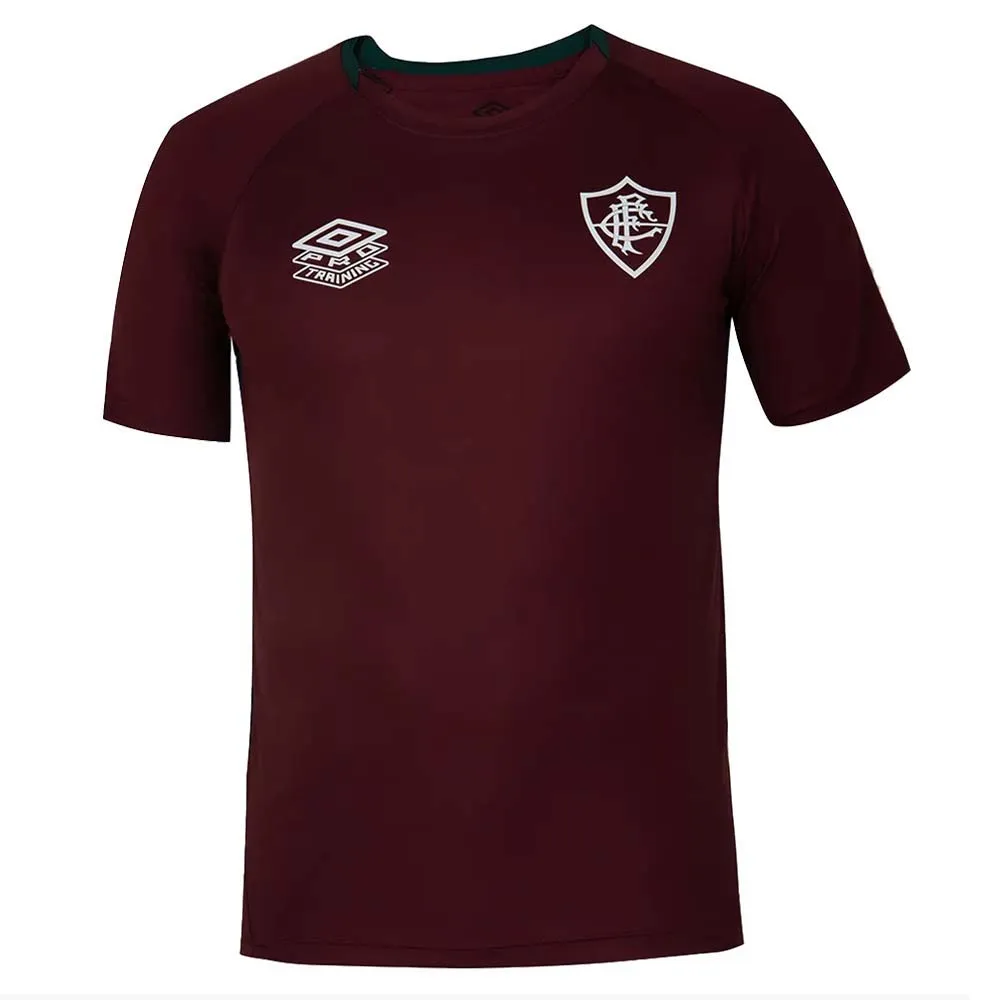 Kinder Fluminense 2025 Dritt Authentisches Trainingsshirt - Kastanienbraun