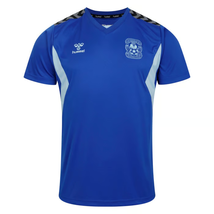 Herren Coventry City 2024/25 Drittel Authentisches Trainingsshirt - Navy