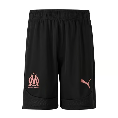 Kinder OM 2024/25 Dritte Authentische Trainingsshorts - Schwarz