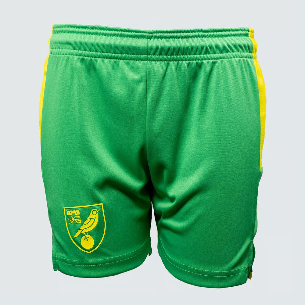 Kinder Norwich City 2024/25 Heimshorts