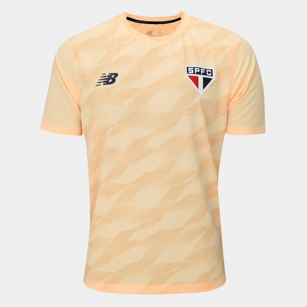 Kinder São Paulo 2024 Dritt Authentisches Trainingsshirt - Orange