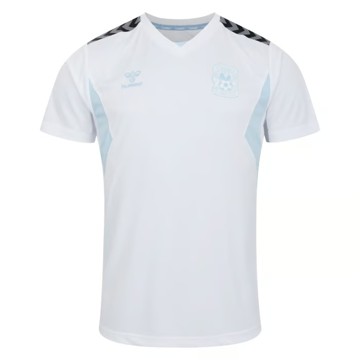 Herren Coventry City 2024/25 Drittel Authentisches Trainingsshirt - Weiß