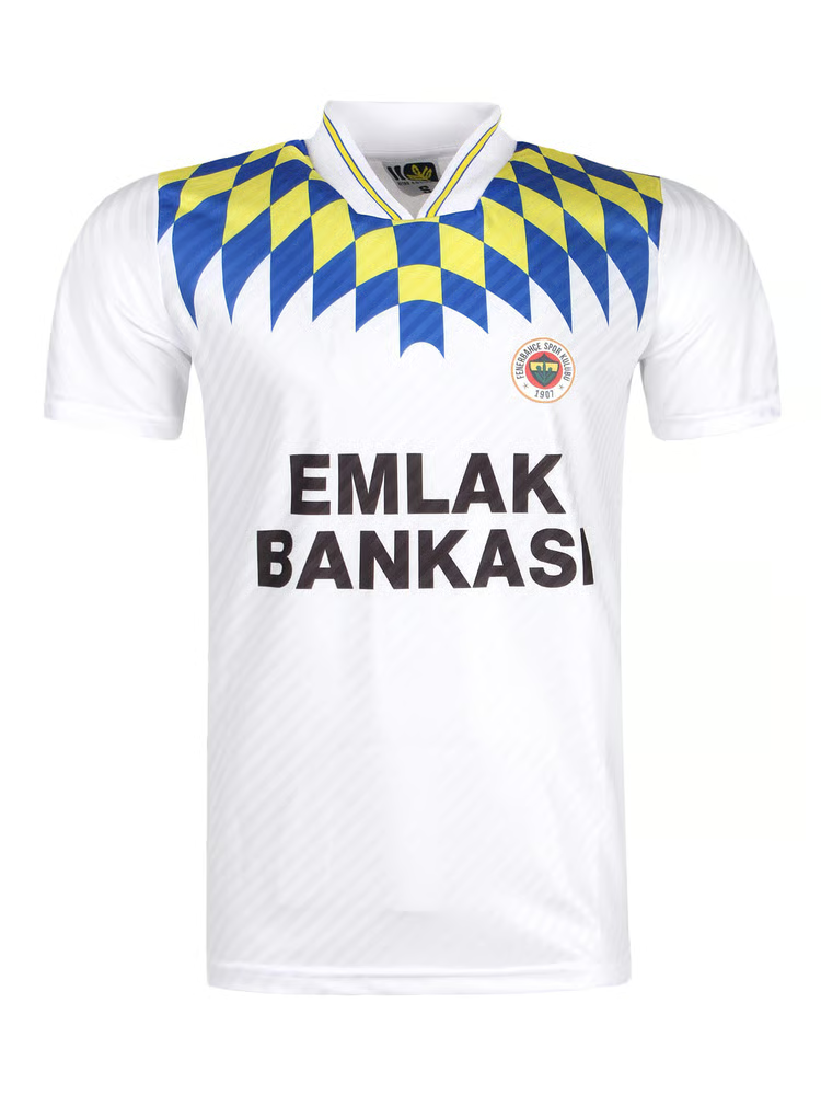 Kinder Fenerbahce Retro Weißes Trikot