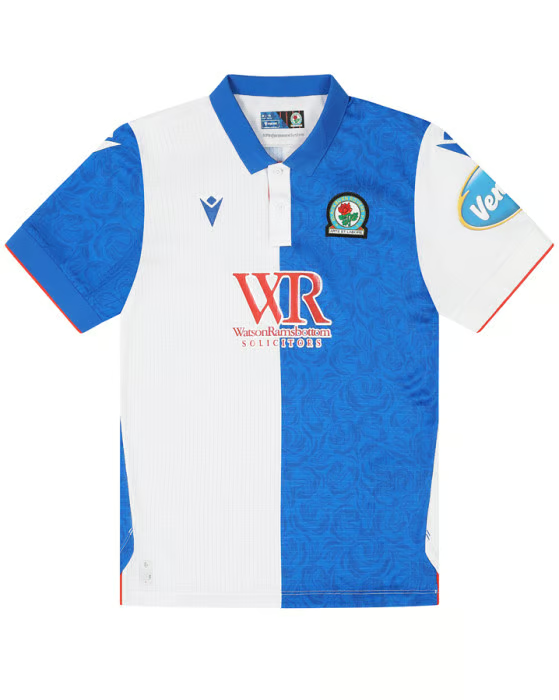 Kinder Blackburn Rovers 2024/25 Heimtrikot