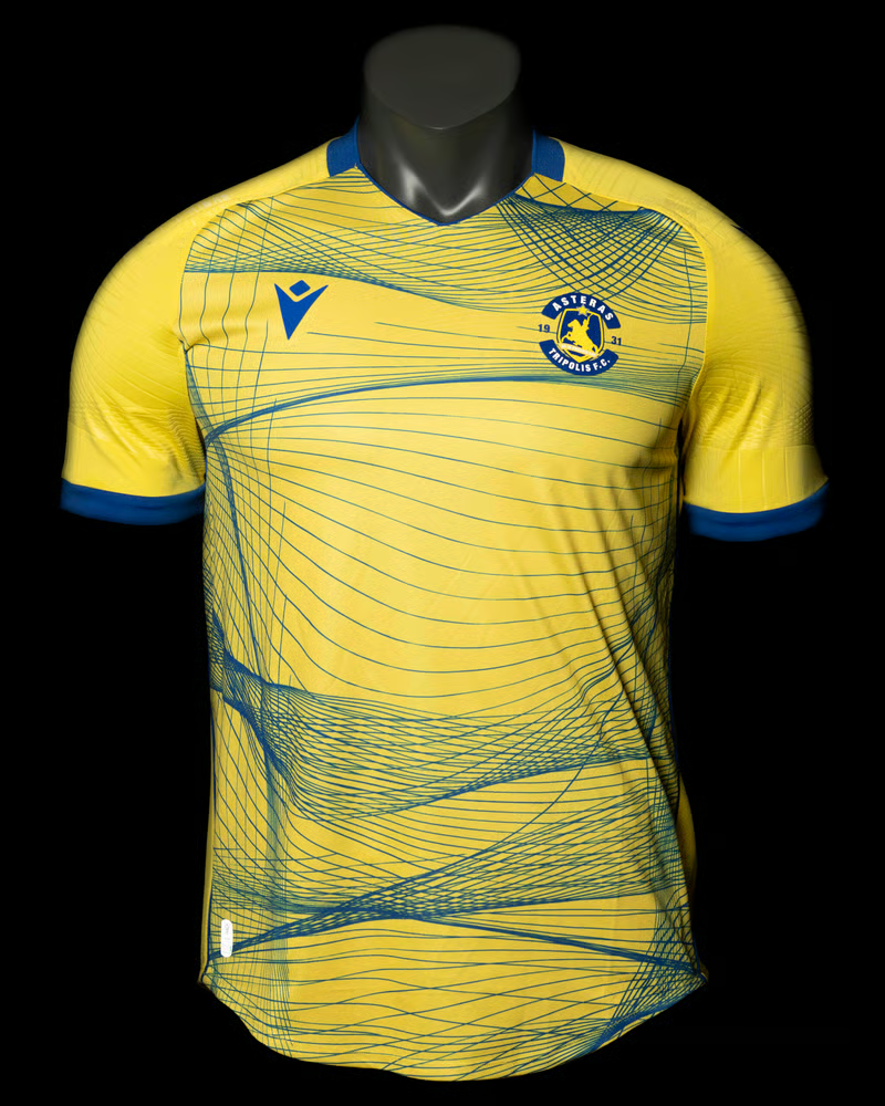 Herren Asteras Aktor 2024/25 Drittes Authentisches Trainingstrikot - Gelb