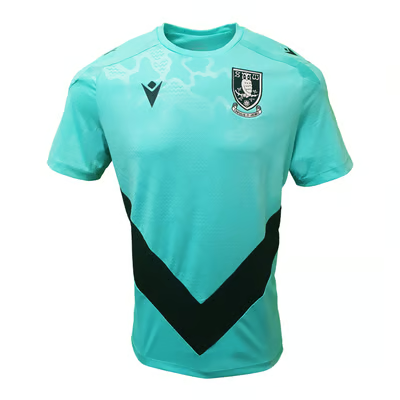 Herren Sheffield Wednesday 2024/25 Drittel Authentisches Trainingsspieler-Shirt