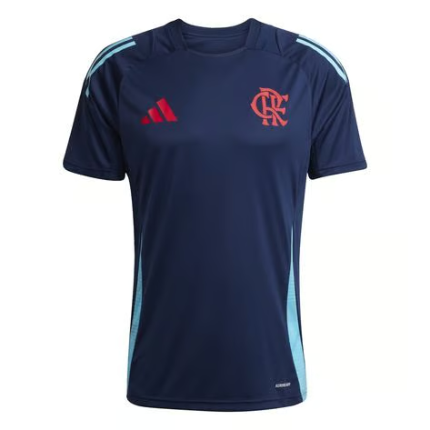 Damen Flamengo 2025 Dritt Authentisches Trainingsshirt - Marineblau