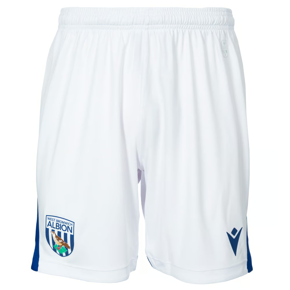 Damenshorts West Bromwich Albion 2025/26 Heim – Weiß