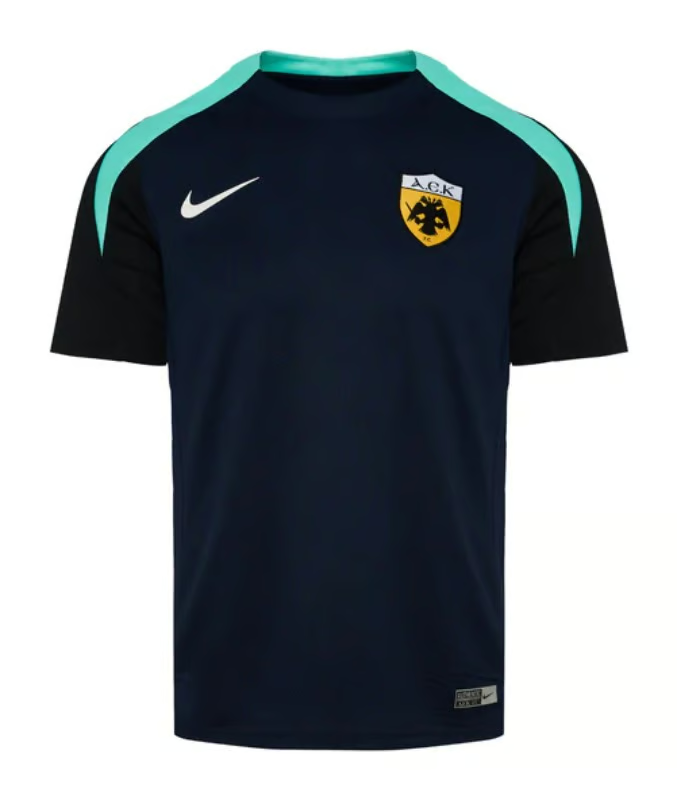 Damen AEK Athens 2024/25 Drittes Authentisches Trainingsshirt - Navy