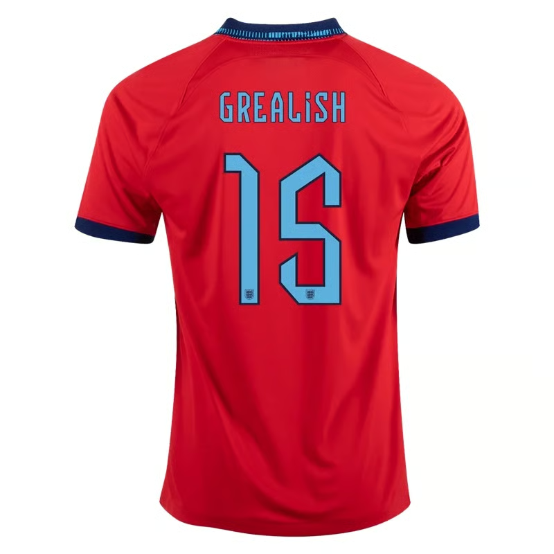 Jack Grealish #15 England Auswärtstrikot Weltmeisterschaft 2022