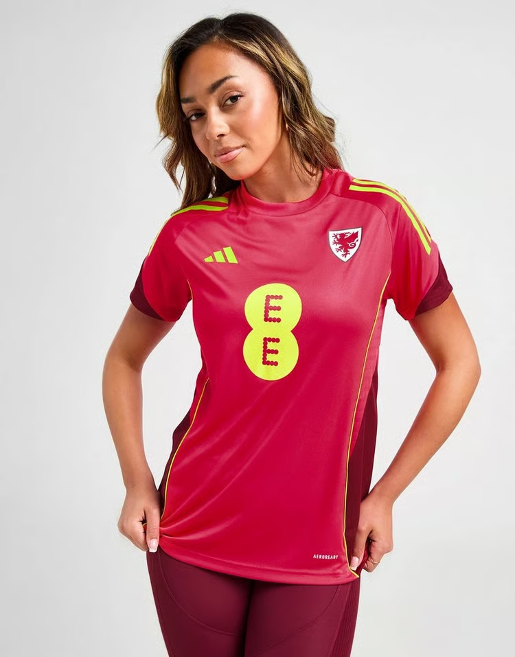 Damen Wales 2025 Drittes Authentisches Training WEC Shirt
