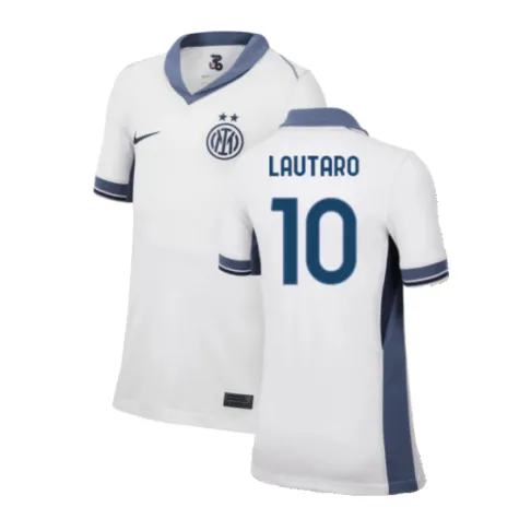 Kinder L.MARTINEZ Milan 2024/25 Auswärtstrikot