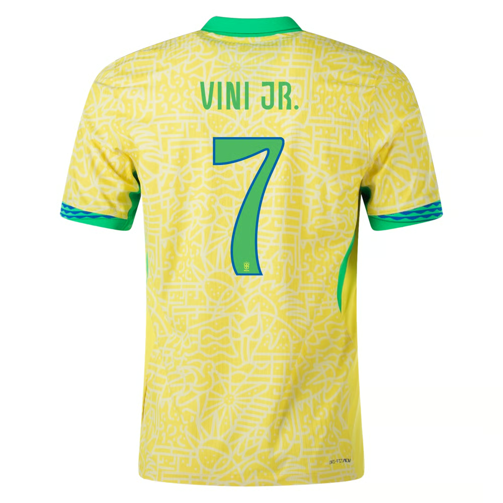 Kinder VINI JR. Brasilien 2024 Heimtrikot