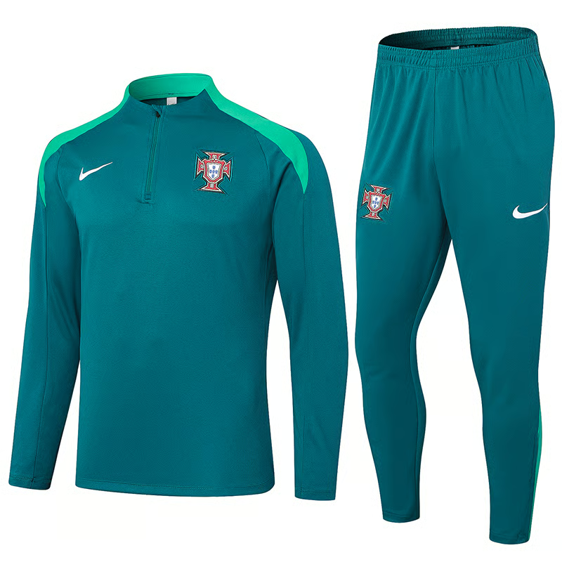 Portugal Lange Ärmel-Trainingsanzug 2024/25 MEN551