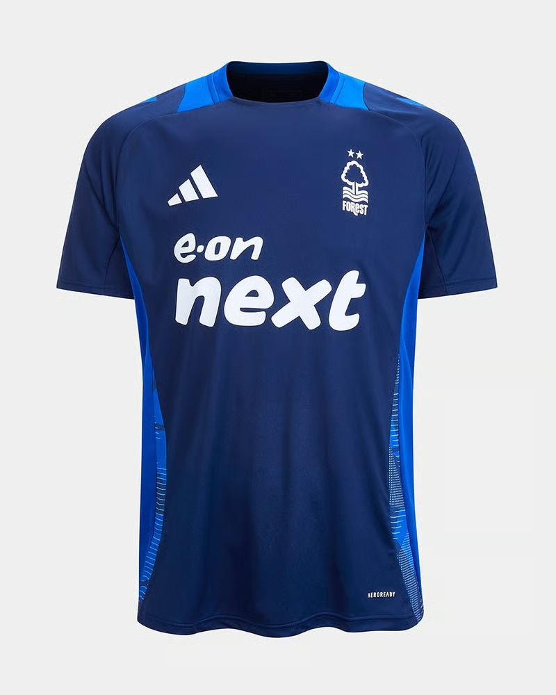 Damen Nottingham Forest 2024/25 Drittes Authentisches Trainingsshirt - Blau