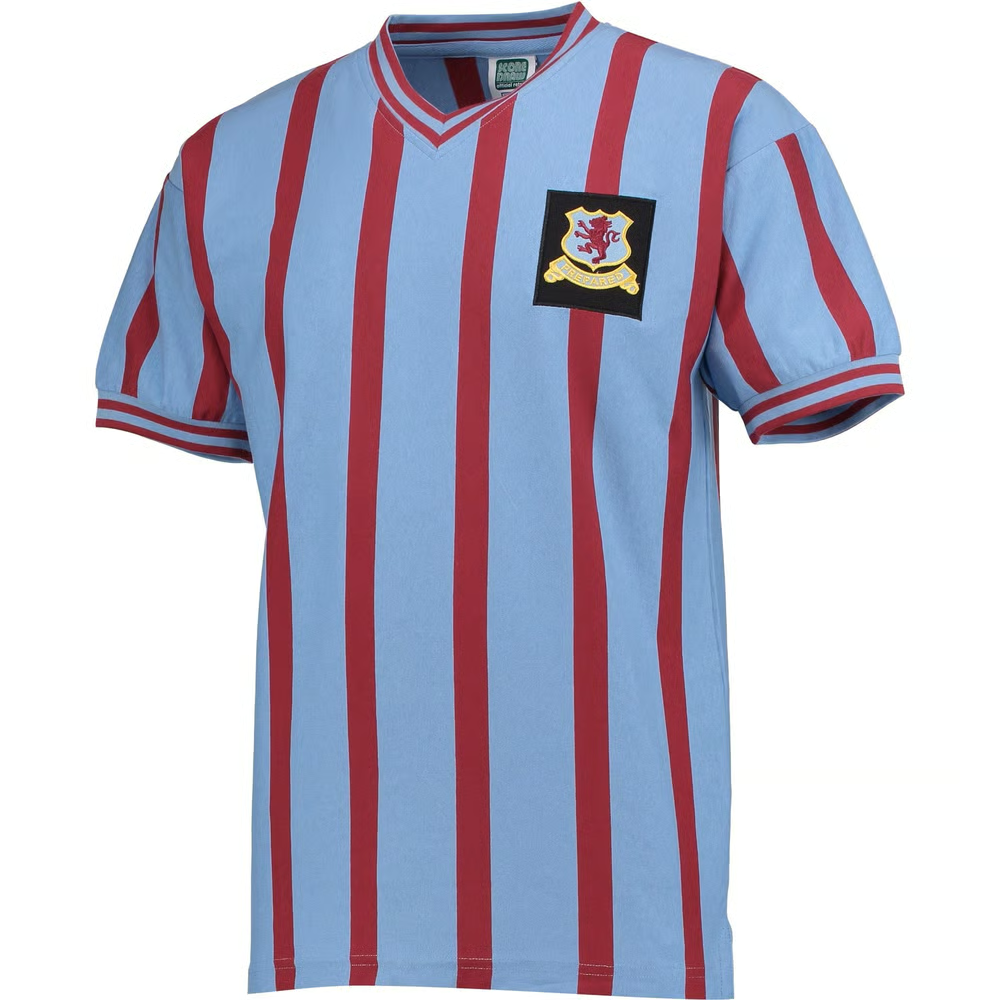Damen Aston Villa 1957 Retro FA Cup Final Trikot