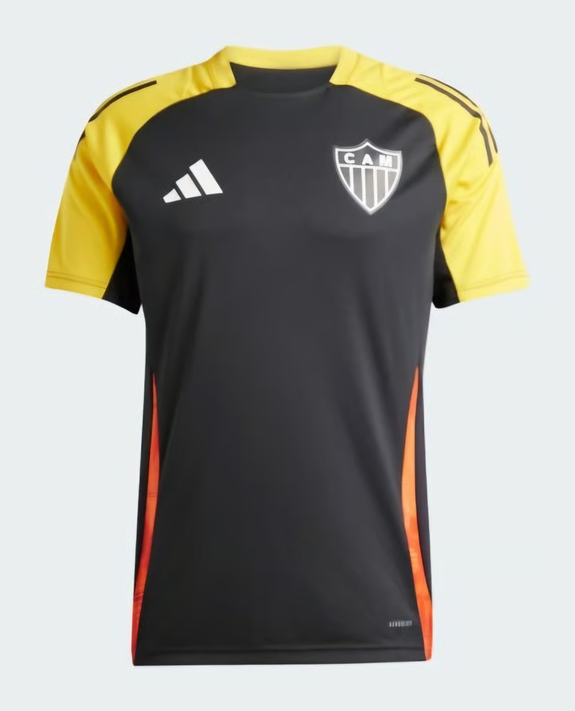 Damen Atlético Mineiro 2025 Dritt Authentisches Trainingsshirt - Schwarz