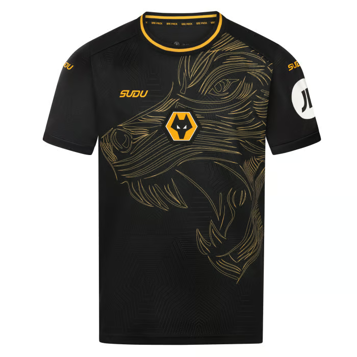 Kinder Wolverhampton Wanderers 2024/25 Auswärts Trikot