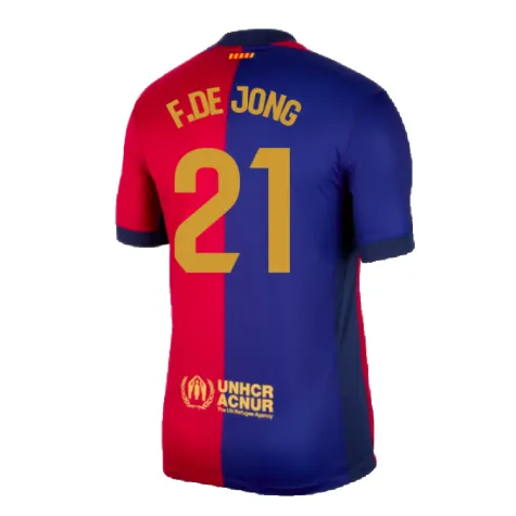 Damen F.DE JONG FC Barcelona 2024/25 Heimtrikot