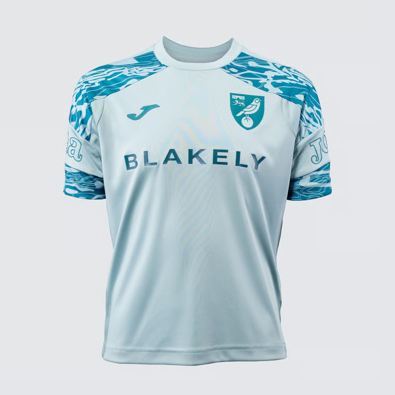 Kind Norwich City 2024/25 Dritt Authentisches Trainingsspieltrikot