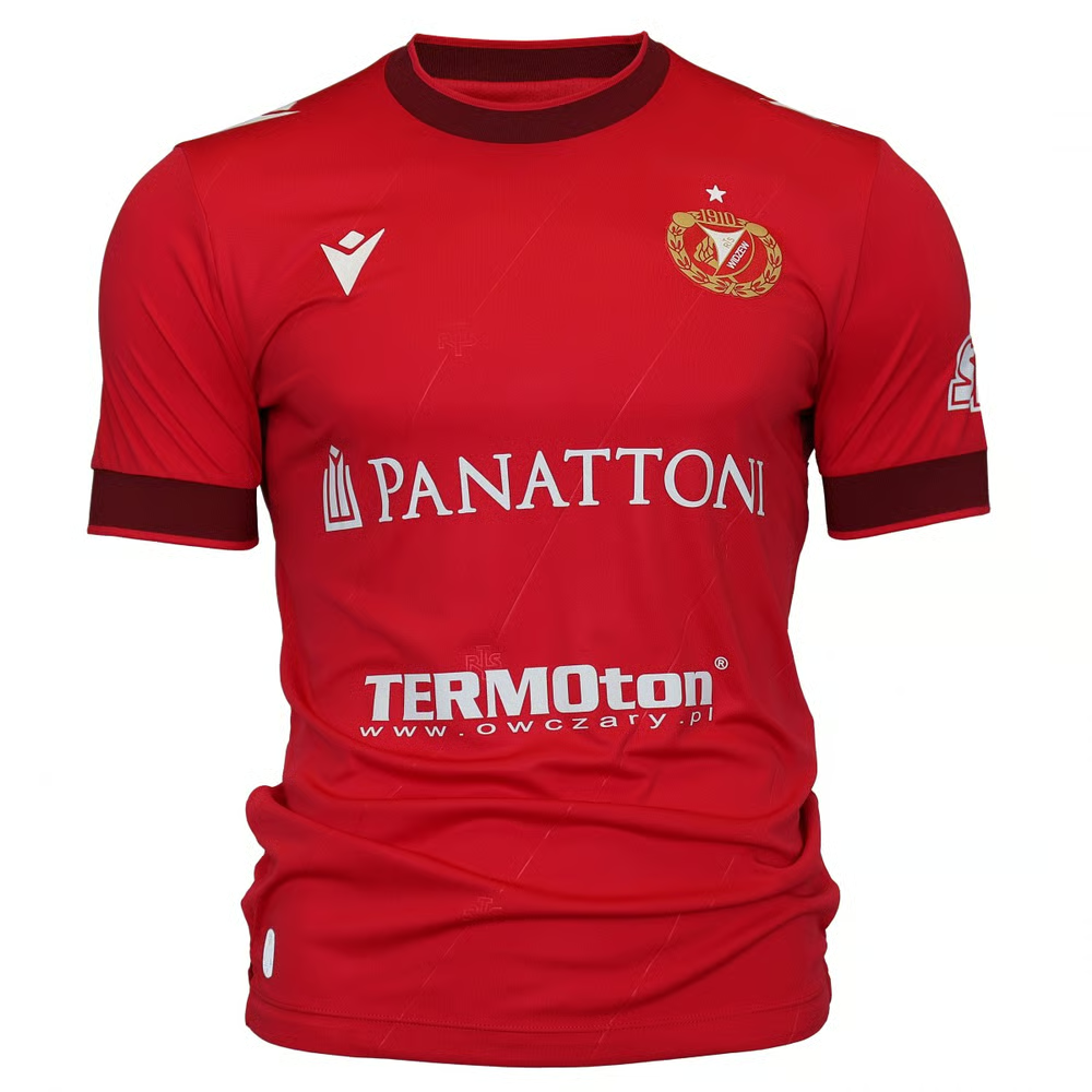 Herren Widzew Łódź 2024/25 Heim Shirt