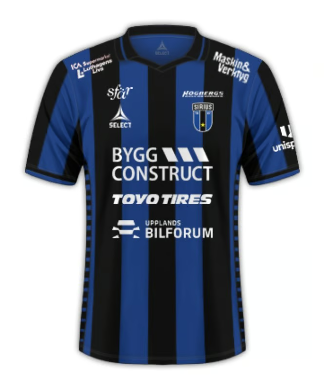 Damen IK Sirius 2024 Heimtrikot