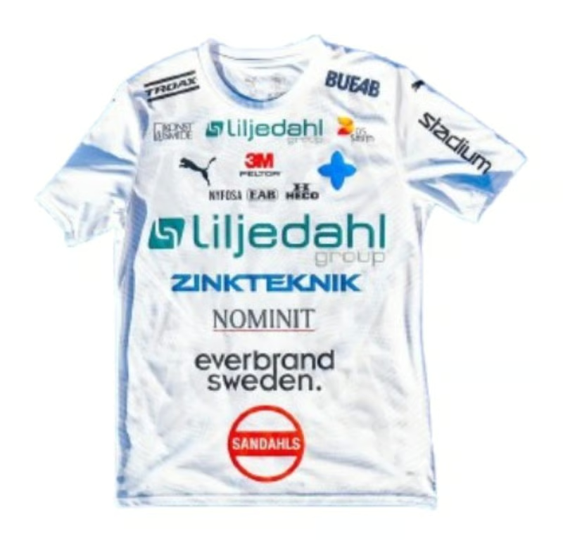 Damen IFK Värnamo 2025 Heim Authentisches Trikot