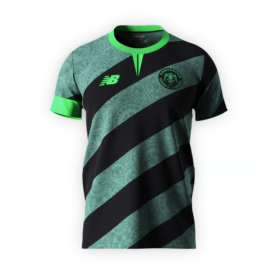 Damen Konyaspor 2024/25 Dritt Warm Up Shirt - Matrix