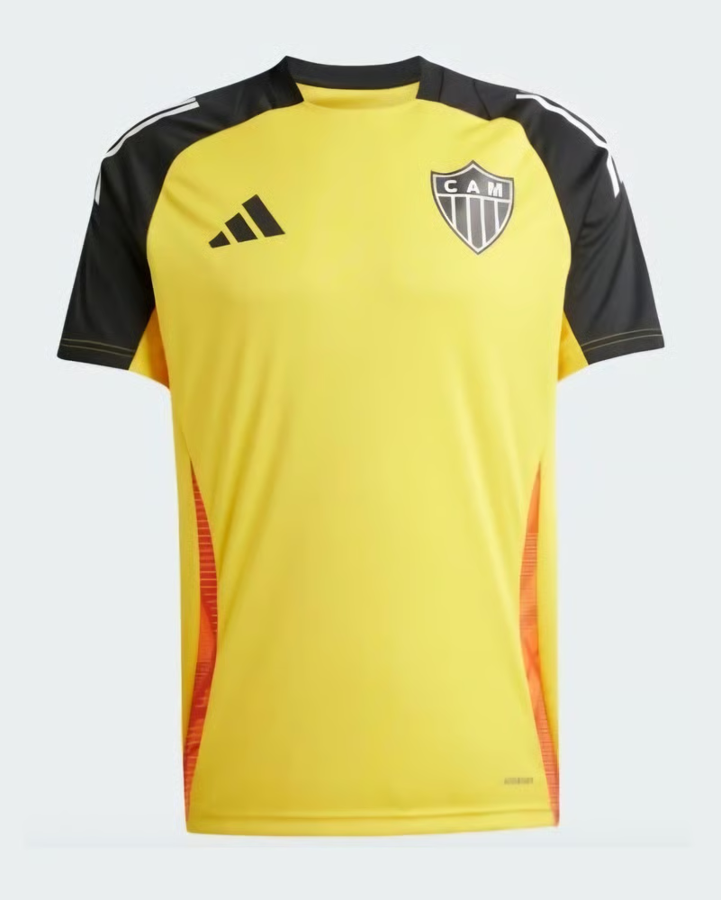 Damen Atlético Mineiro 2025 Dritt Authentisches Trainingsshirt - Gelb