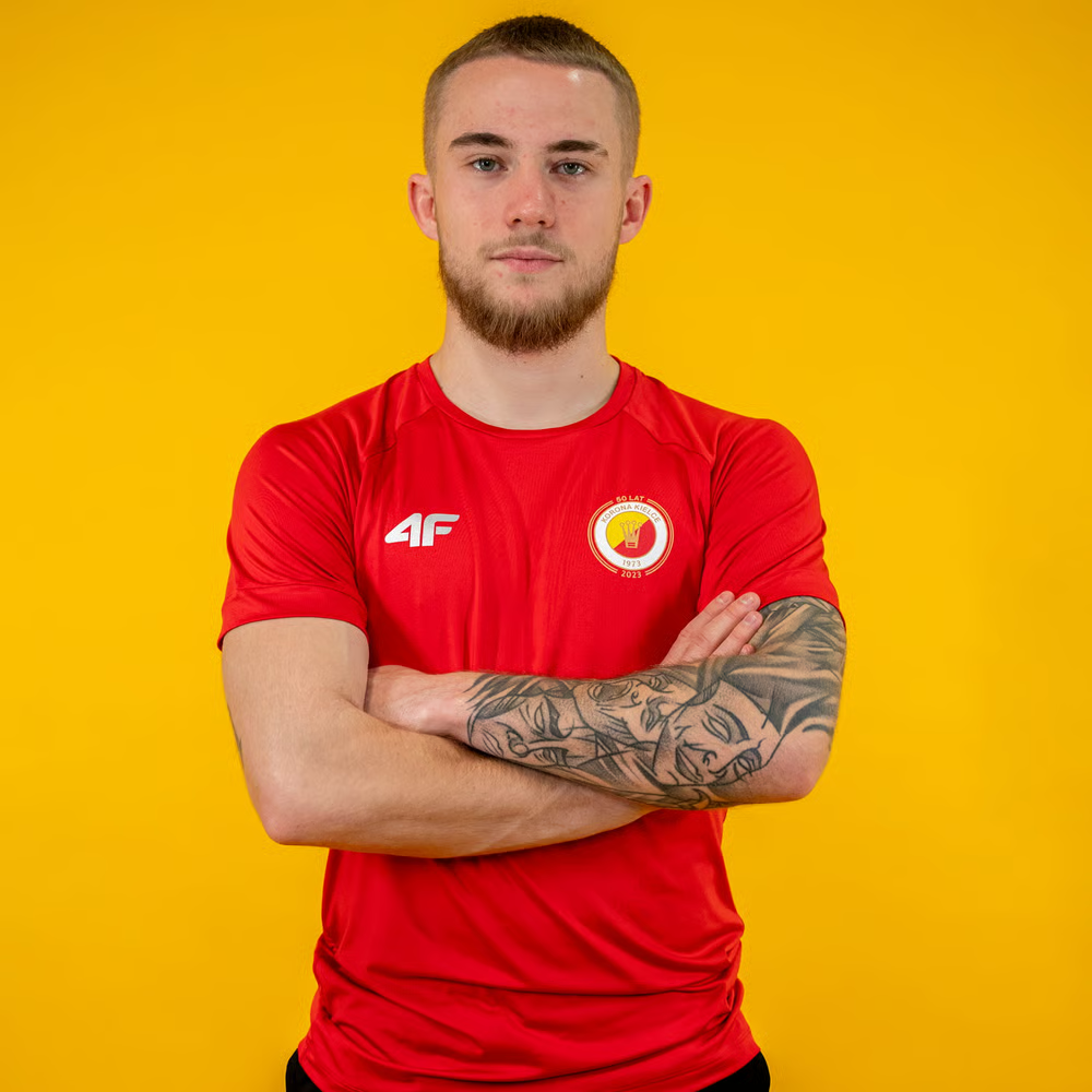 Herren Korona Kielce 2024/25 Drittes Authentisches Trainingstrikot