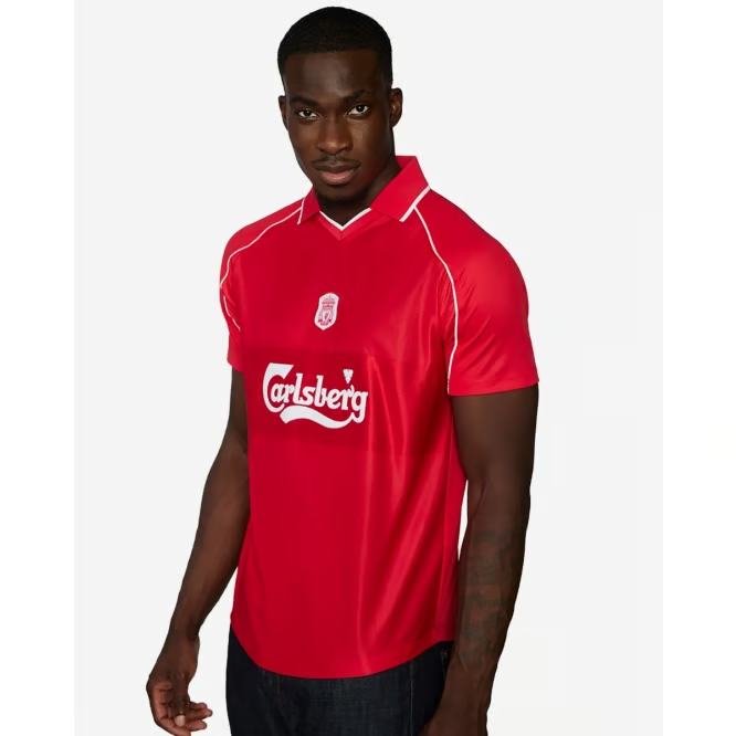 Kinder Liverpool 2000/01 Heim Retro Trikot