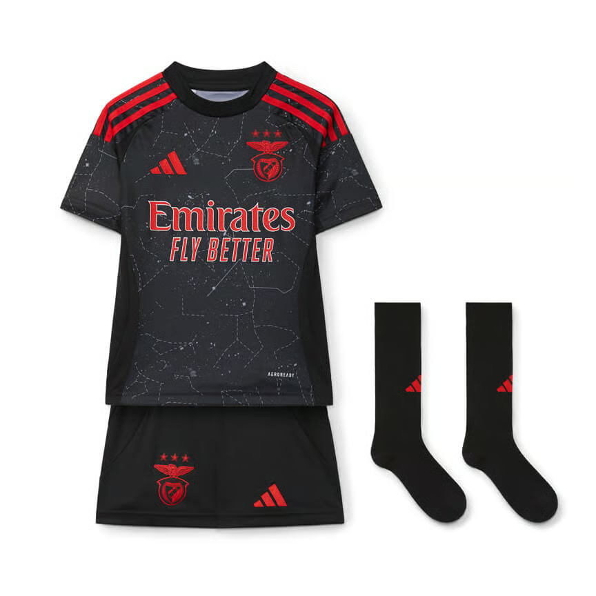 Kinder SL Benfica 2024/25 Auswärts-Authentisches Kit