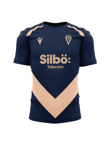 Damen Cádiz CF 2024/25 Dritt Authentisches Trainingsshirt - Navy