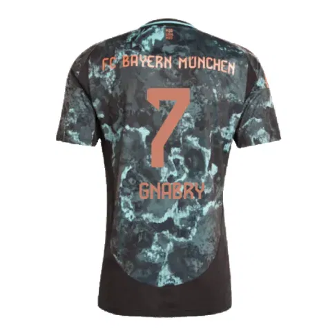 Kinder GNABRY Bayern München 2024/25 Auswärtstrikot