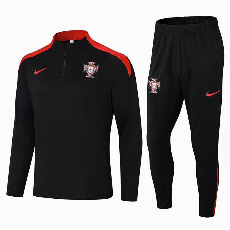 Portugal Lange Ärmel-Trainingsanzug 2024/25 MEN562