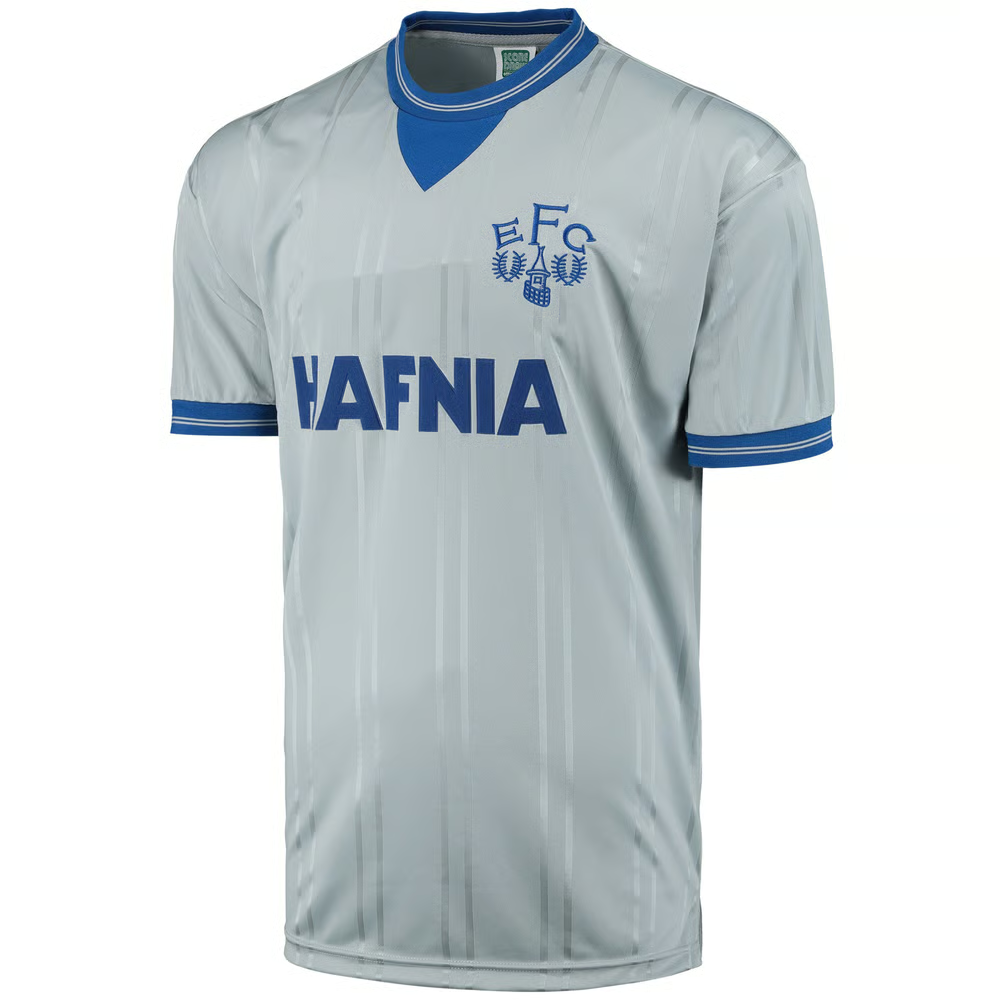 Damen Everton 1984 Auswärts Retro Trikot