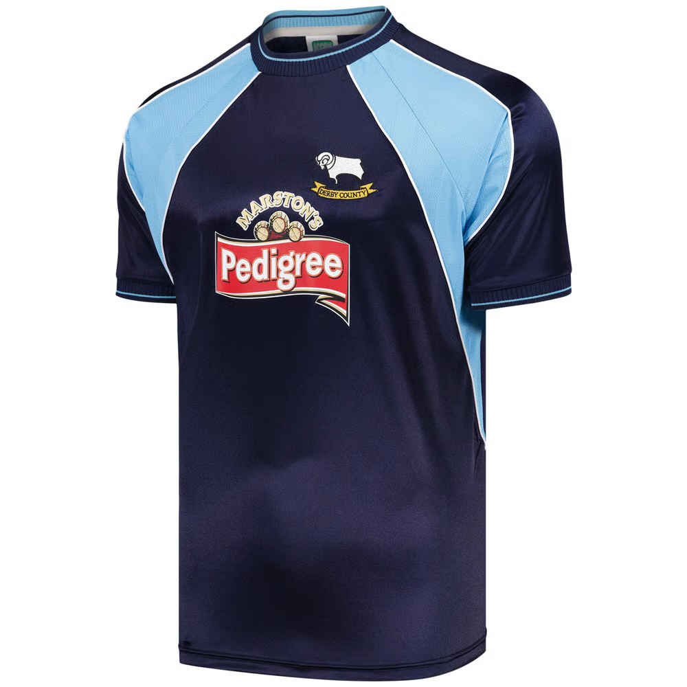Damen Derby County 2002 Auswärts Retro Trikot