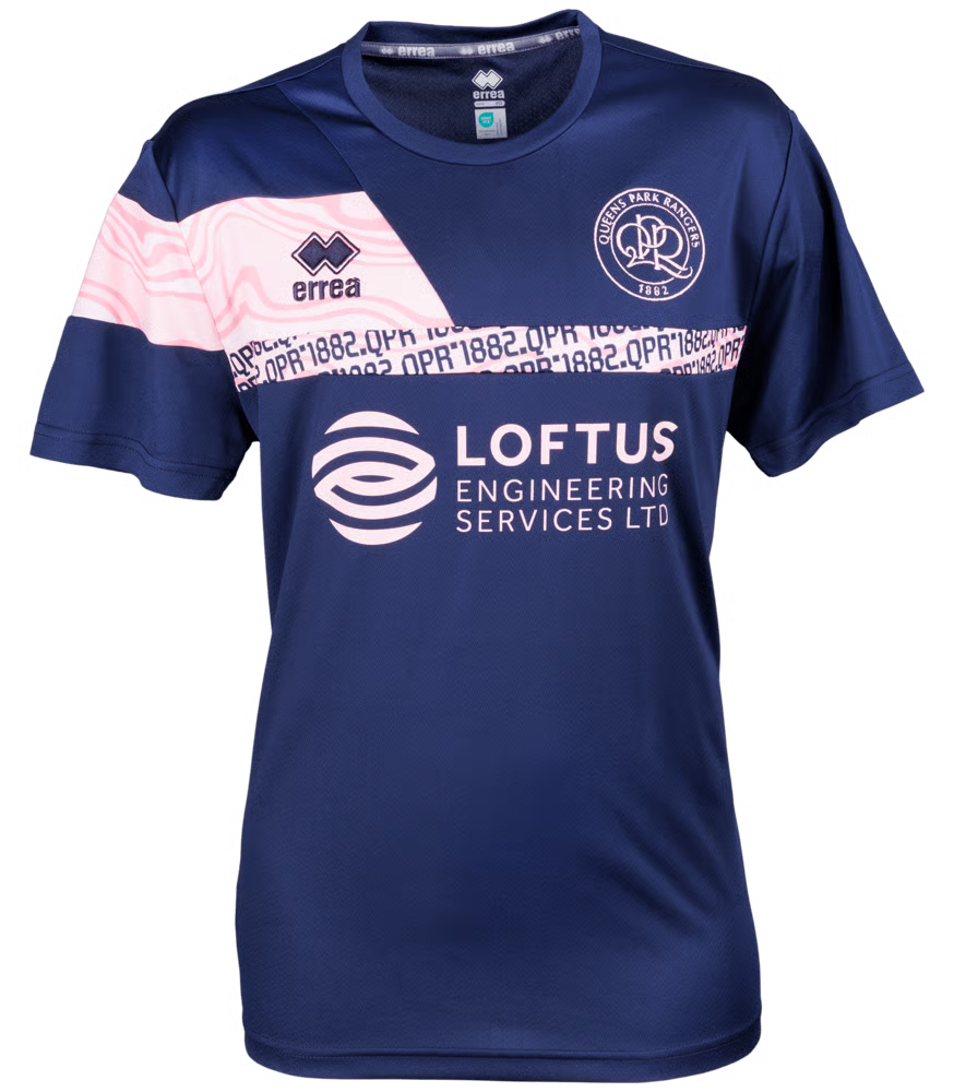 Herren Queens Park Rangers 2024/25 Dritt Authentisches Trainingsshirt - Navy
