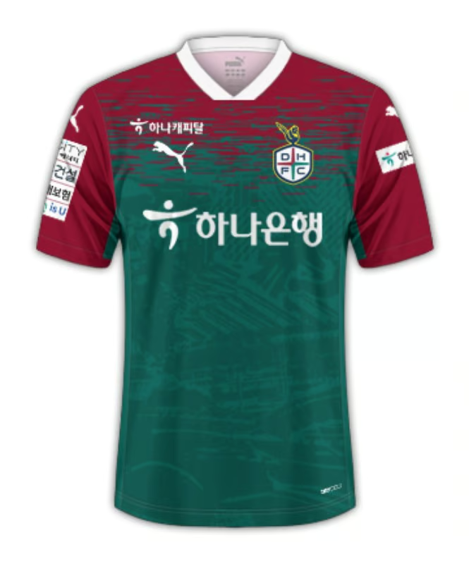 Herren Daejeon Hana Citizen 2024 Heimtrikot