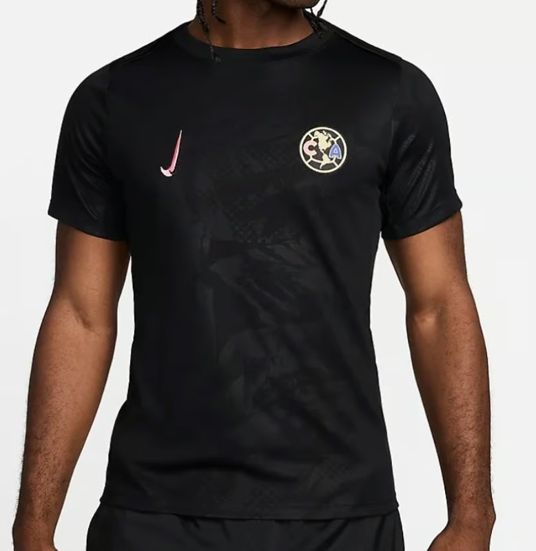 Damen Club América 2024/25 Drittes Prematch-Trikot Schwarz